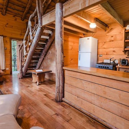 Huilo Huilo Cabanas Del Bosque Puerto Fuy Exteriör bild