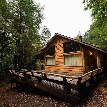 Huilo Huilo Cabanas Del Bosque Puerto Fuy Exteriör bild