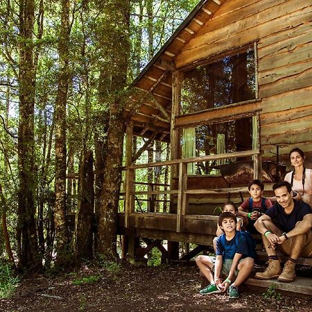 Huilo Huilo Cabanas Del Bosque Puerto Fuy Exteriör bild