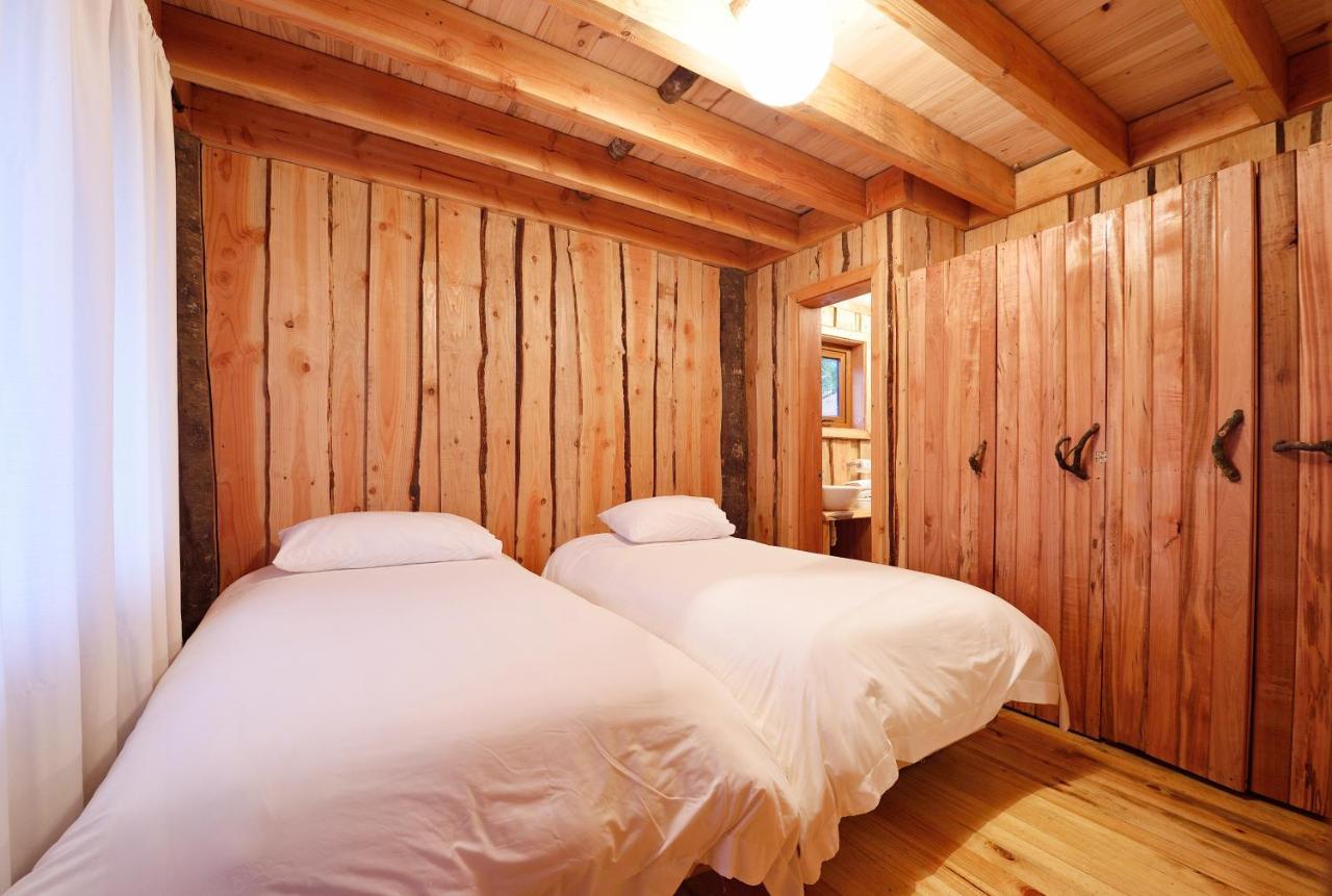 Huilo Huilo Cabanas Del Bosque Puerto Fuy Rum bild